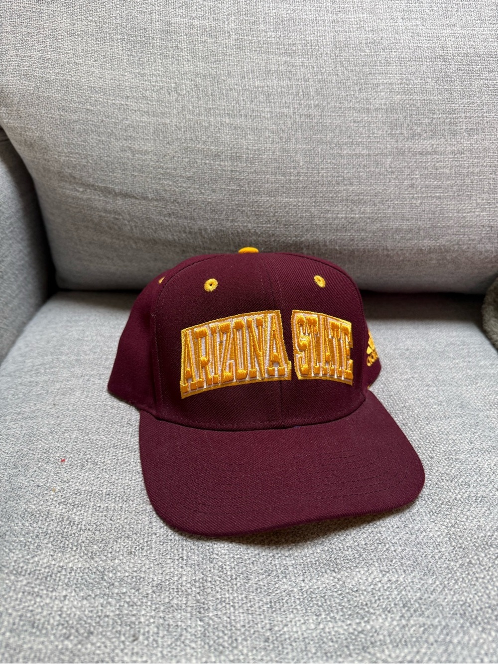 Adidas | Arizona State snapback hat maroon & gold